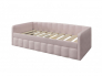 Кровать Молли 900 с выкатной частью вариант 5 пудра