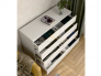 Комод 1200 8 ящиков белый