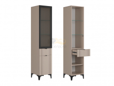 Шкаф однодверный (со стеклом)