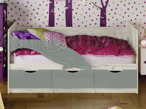 Кровать Дельфин-1 1600 Шарли Бриз