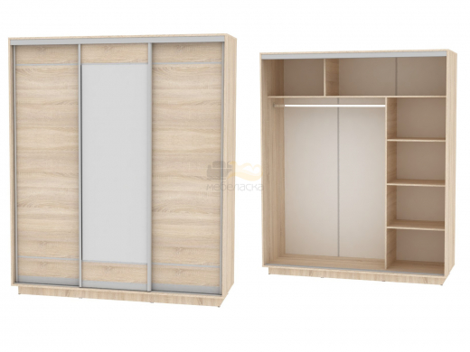 Шкаф-купе Весенний HK2 (D1D2D1)